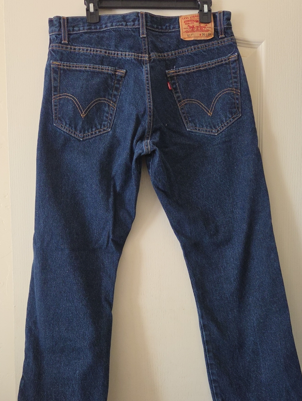 Levi's Men's Indigo Straight Boot Cut Jeans